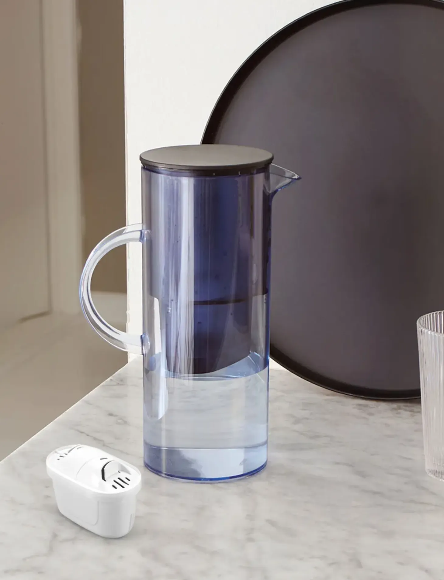 Stelton - EM77 vandfilterkande 2 l. blue