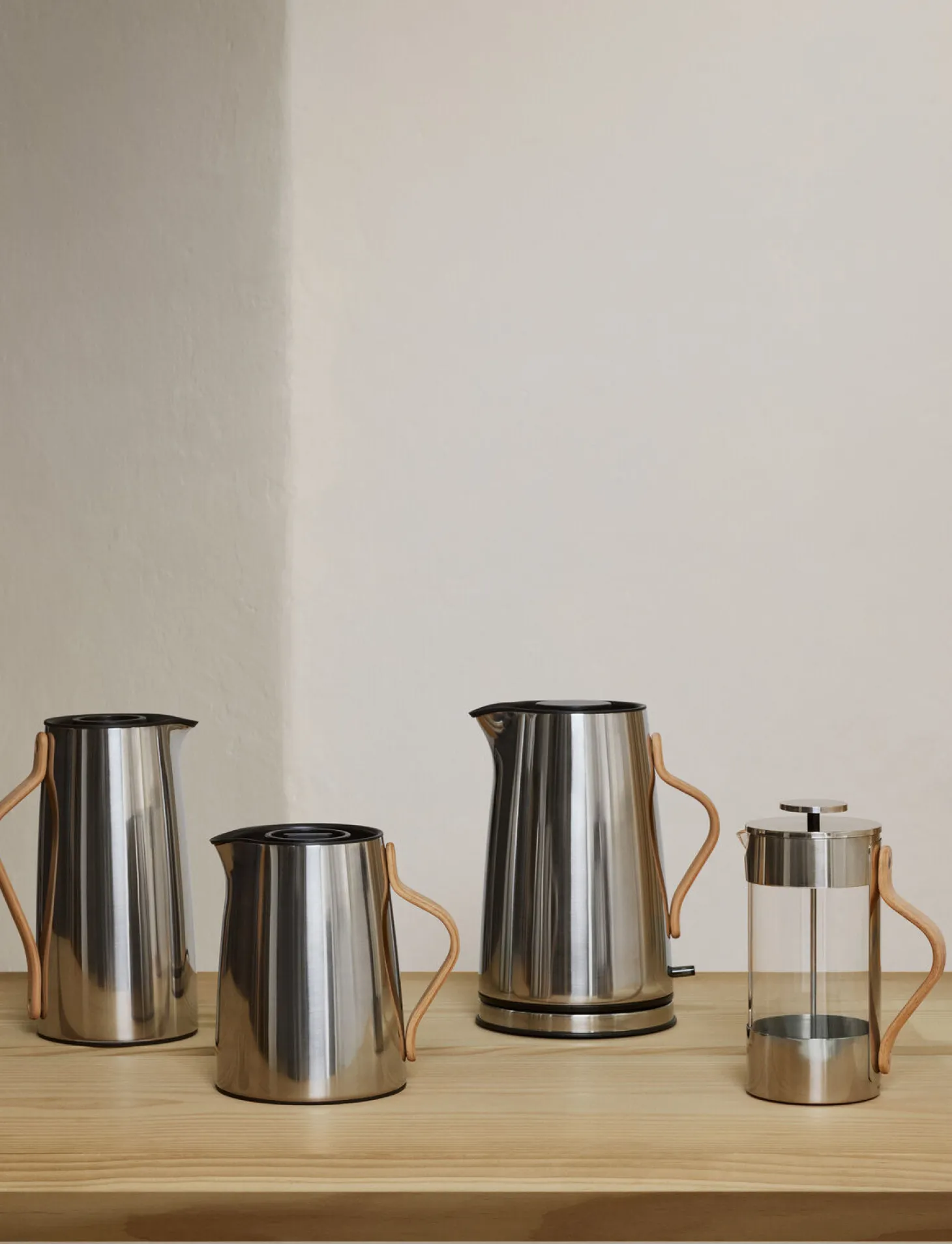 Stelton - Emma termokande, kaffe 1.2 l. steel
