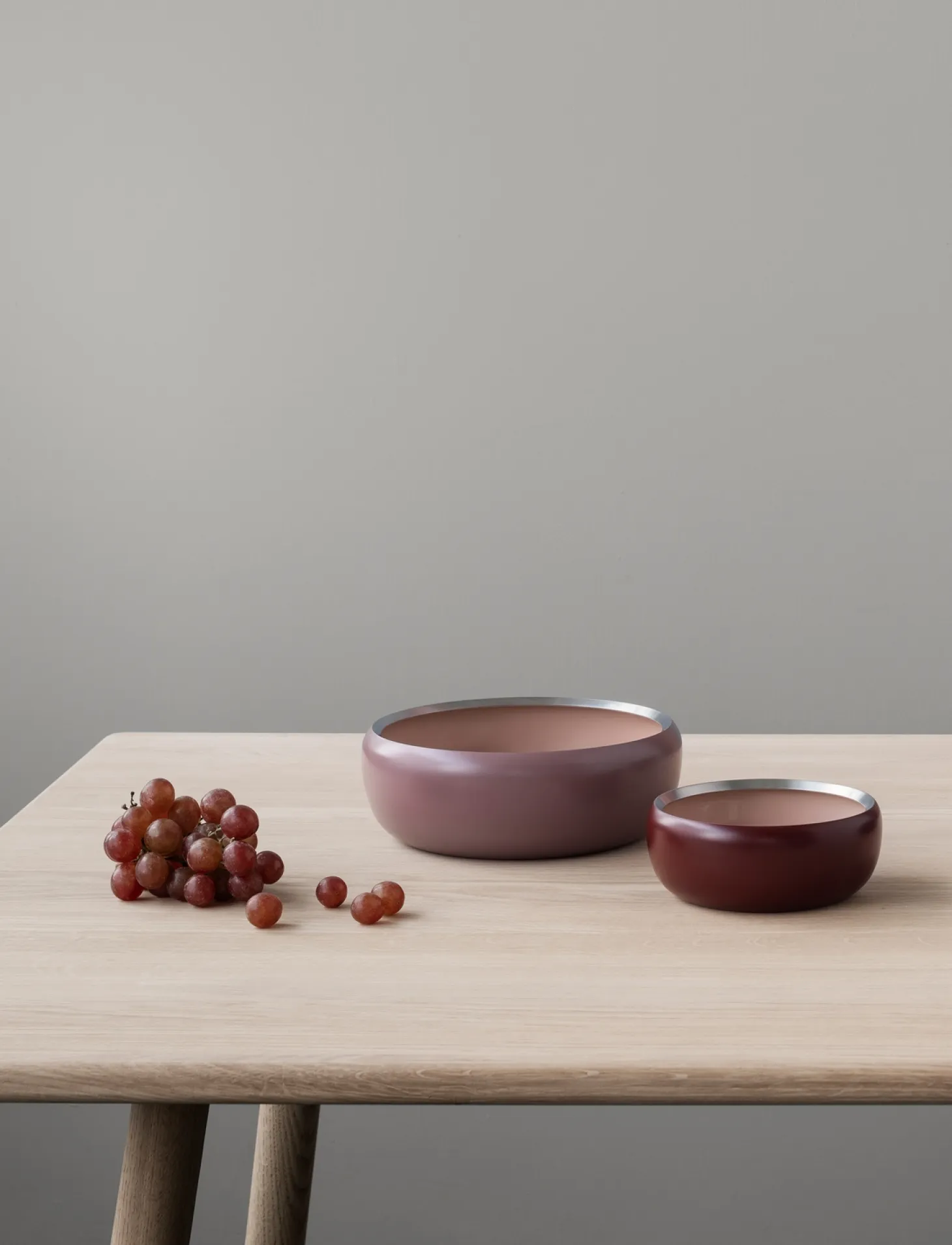 Stelton - Ora skål Ø 22 cm dusty rose
