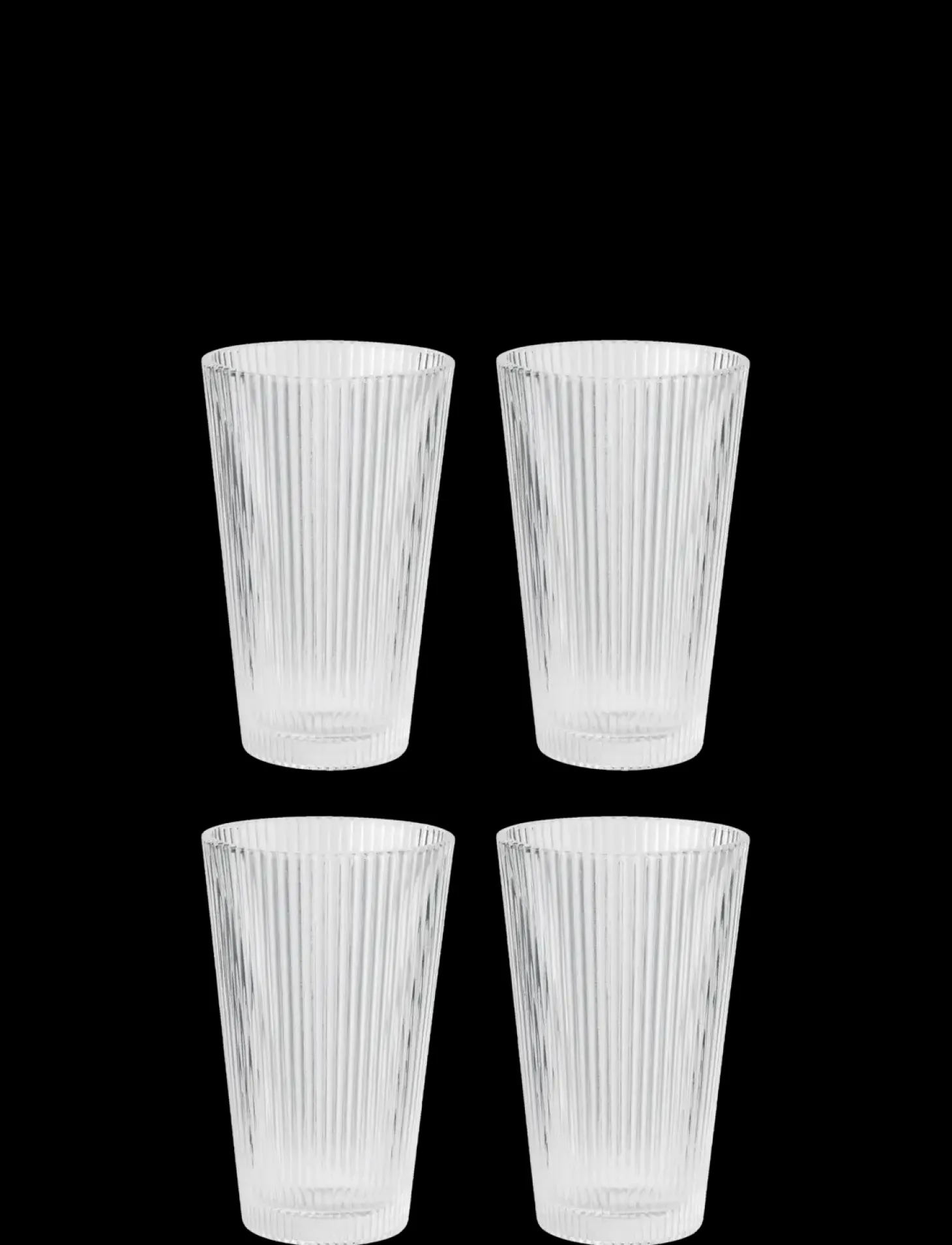 Stelton - Pilastro drikkeglas 0.35 l. 4 Stk clear