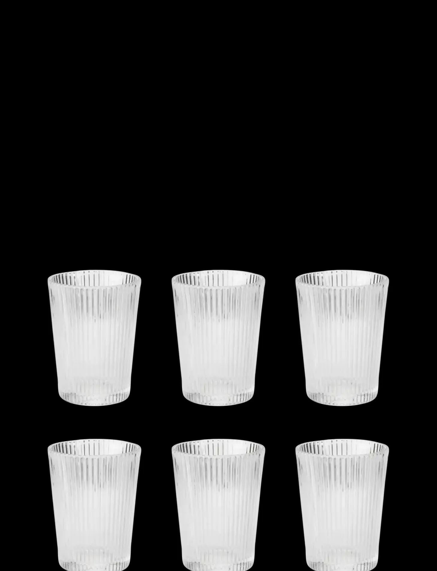 Stelton - Pilastro drikkeglas 0.15 l. 6 Stk clear