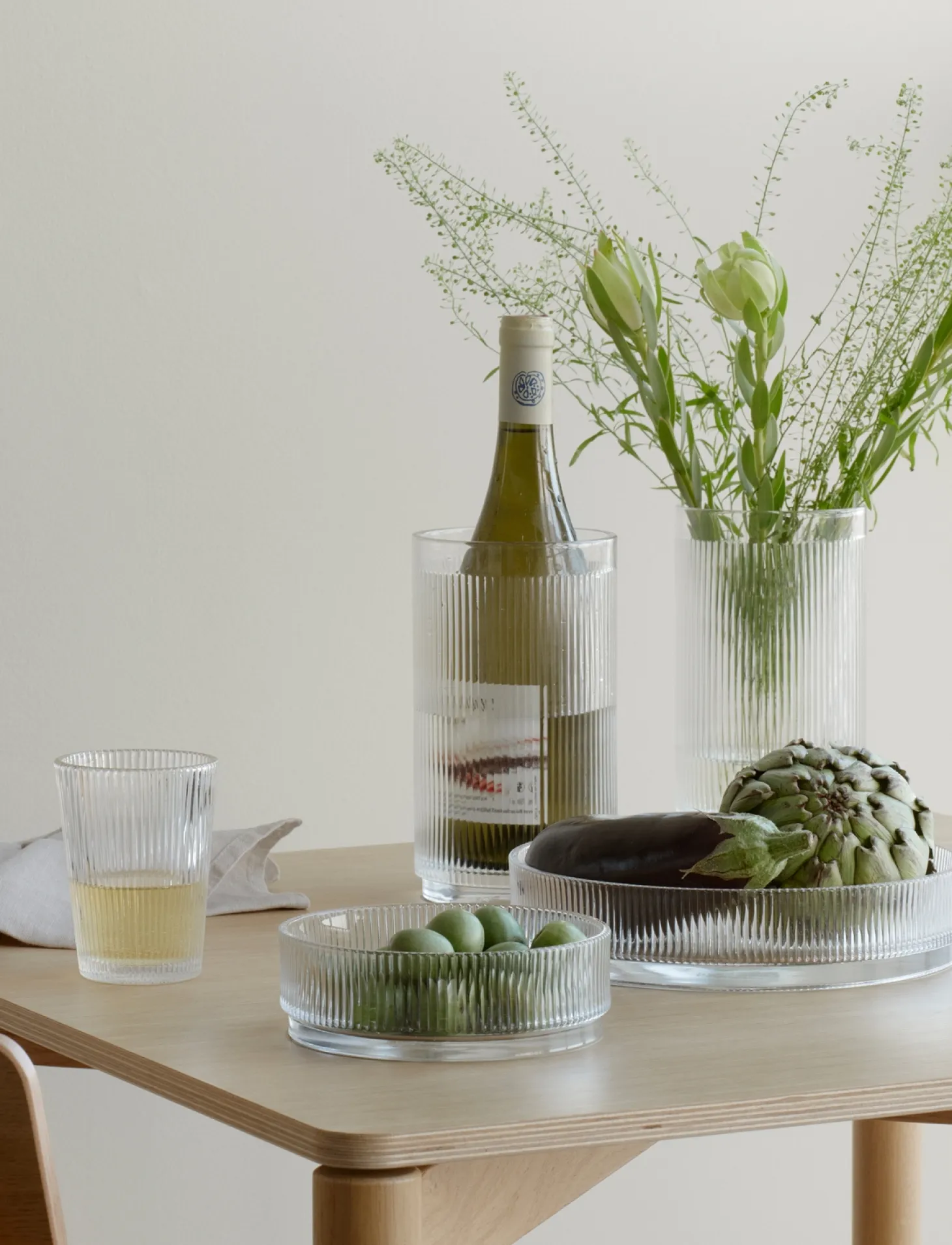 Stelton - Pilastro serveringsskål Ø 15 cm clear