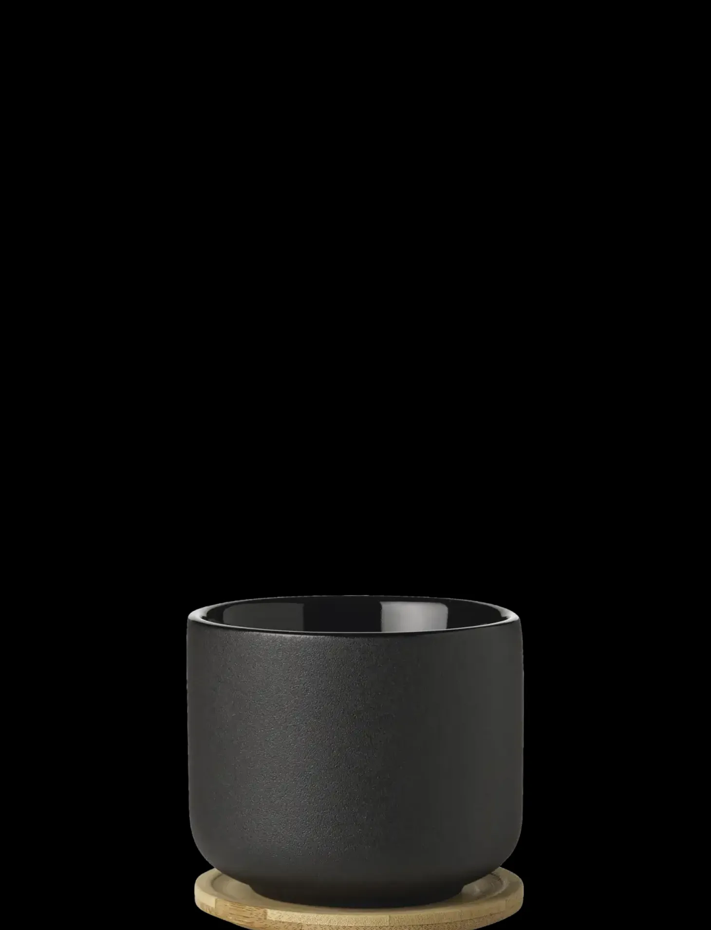 Stelton - Theo kop med coaster 0.2 l. black
