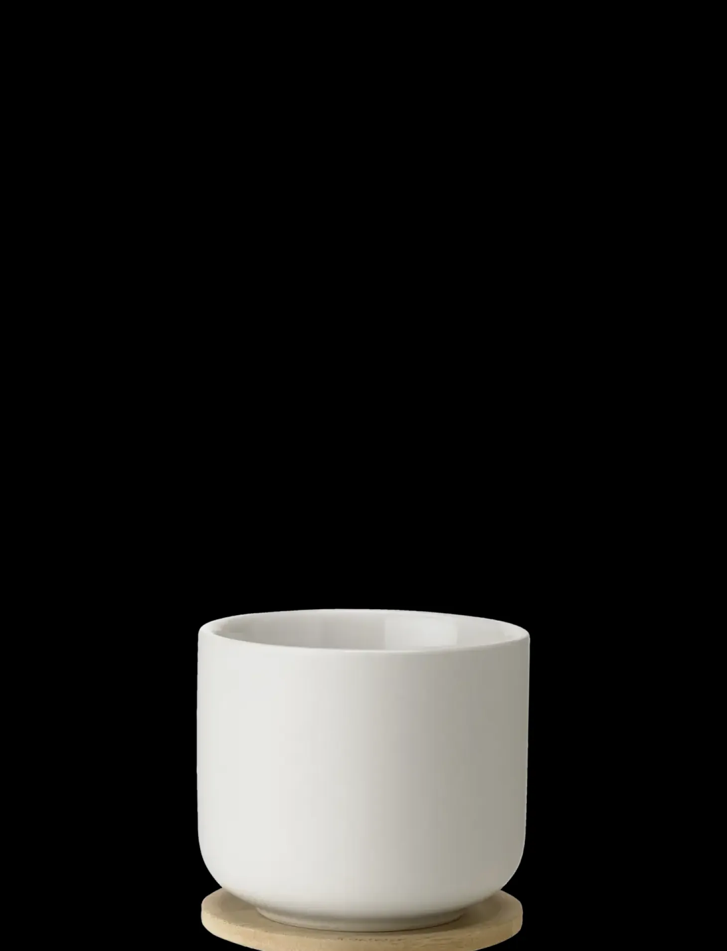 Stelton - Theo kop med coaster 0.2 l. black