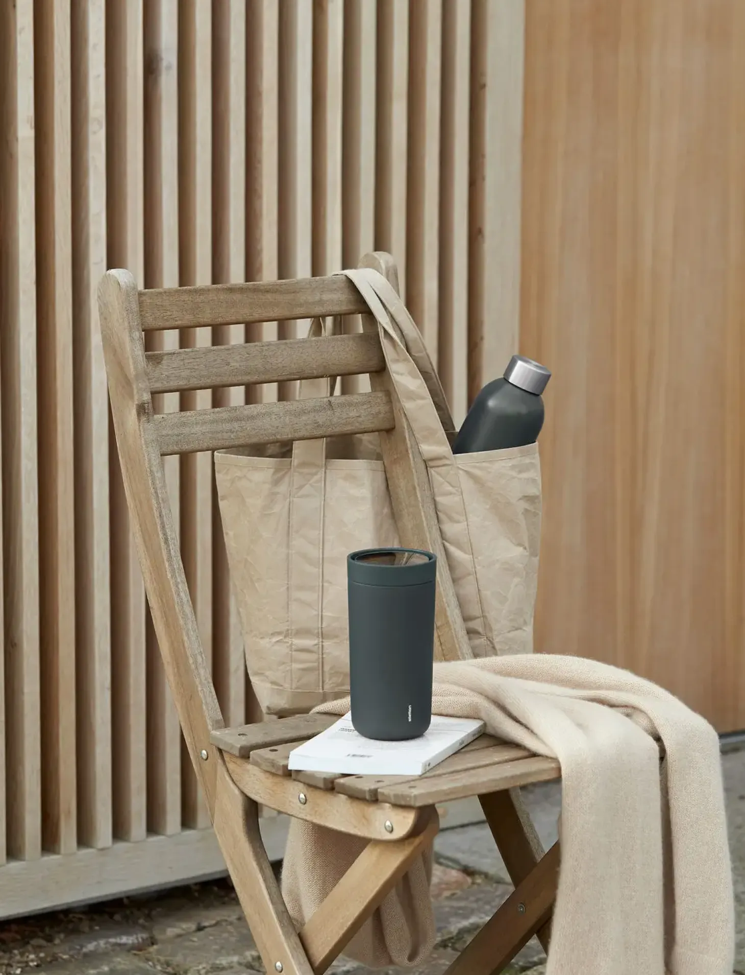 Stelton - To Go Click termokop 0.4 l. soft dark forest