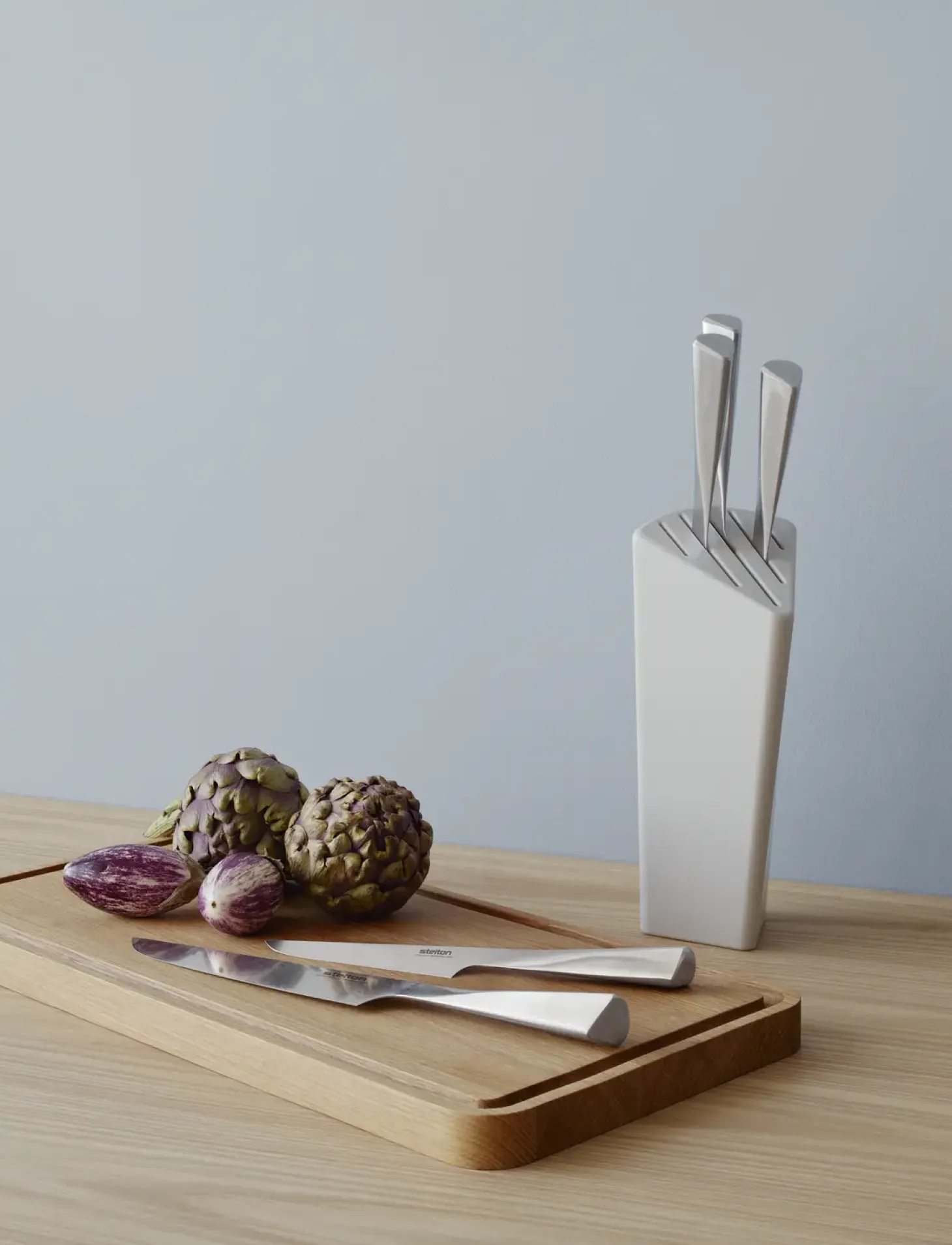 Stelton - Trigono brødkniv L 38.5 cm steel