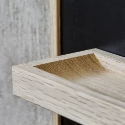 The Oak Men - Notice Shelf - Small - Dark Oak