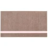 Tica Copenhagen - Smudsmåtte - Stripes Vertical - Sand/Lyserød - 67x120 cm