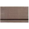 Tica Copenhagen - Smudsmåtte - Stripes Vertical - Sand/Brun - 67x120 cm