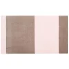 Tica Copenhagen - Smudsmåtte - Stripes Horizon - Sand/Lyserød - 40x60 cm