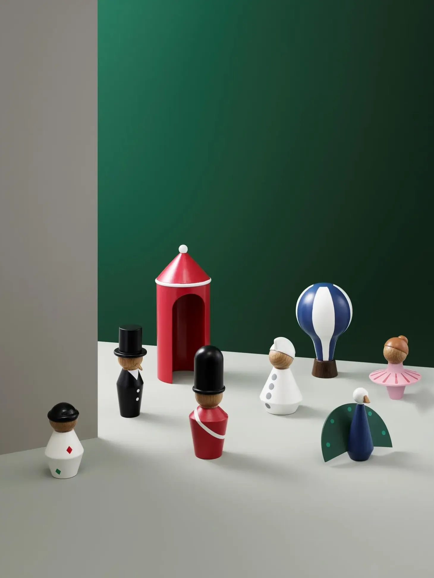 Tivoli x Normann - Tale Figurines - Påfugl - Large