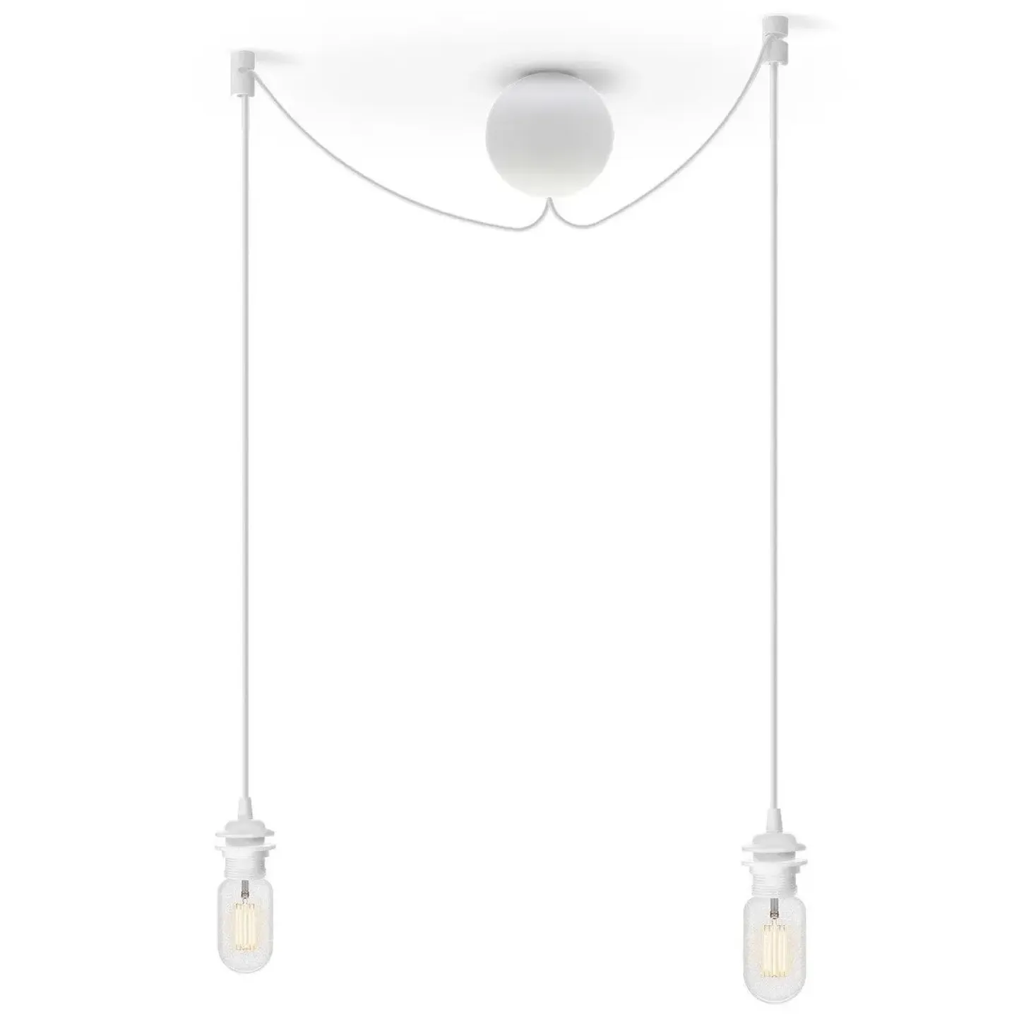 Umage - Baldakin til Pendellamper - Cannonball white cluster 2