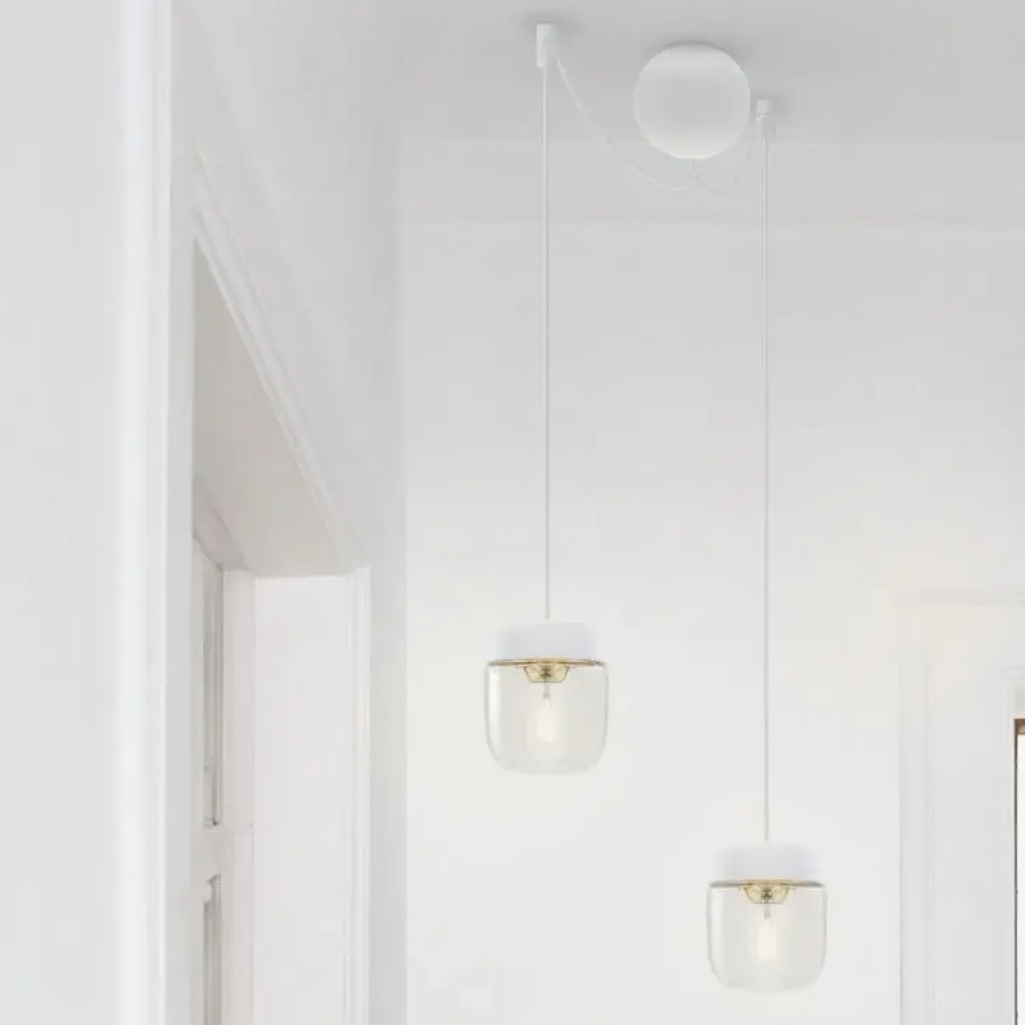 Umage - Baldakin til Pendellamper - Cannonball white cluster 2