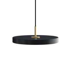 Umage - Pendel - Asteria - Messingtop - Anthracite grey/grå - Mini Ø31 cm