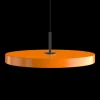 Umage - Pendel - Asteria - Sort top/Nuance orange - Medium Ø43 cm