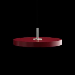 Umage - Pendel - Asteria - Ståltop/Ruby red - Mini Ø31 cm