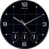 UNILUX - Væg Ur - ON-TIME - Sort