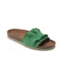 VERBENAS - Sandal 'Rocio' - grøn str. 38
