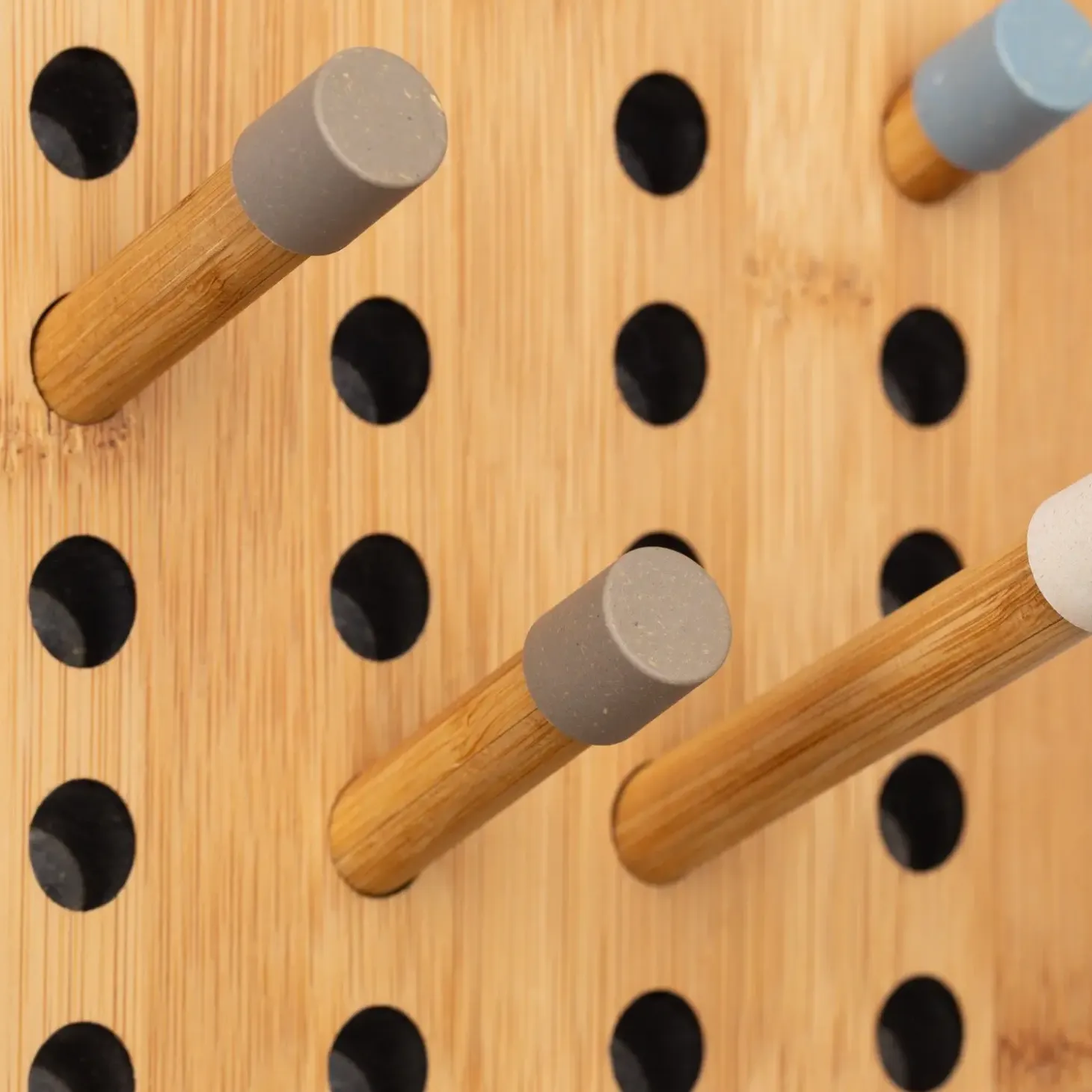 We Do Wood - Dots - deep Blue Sea - 6 stk. i en pose