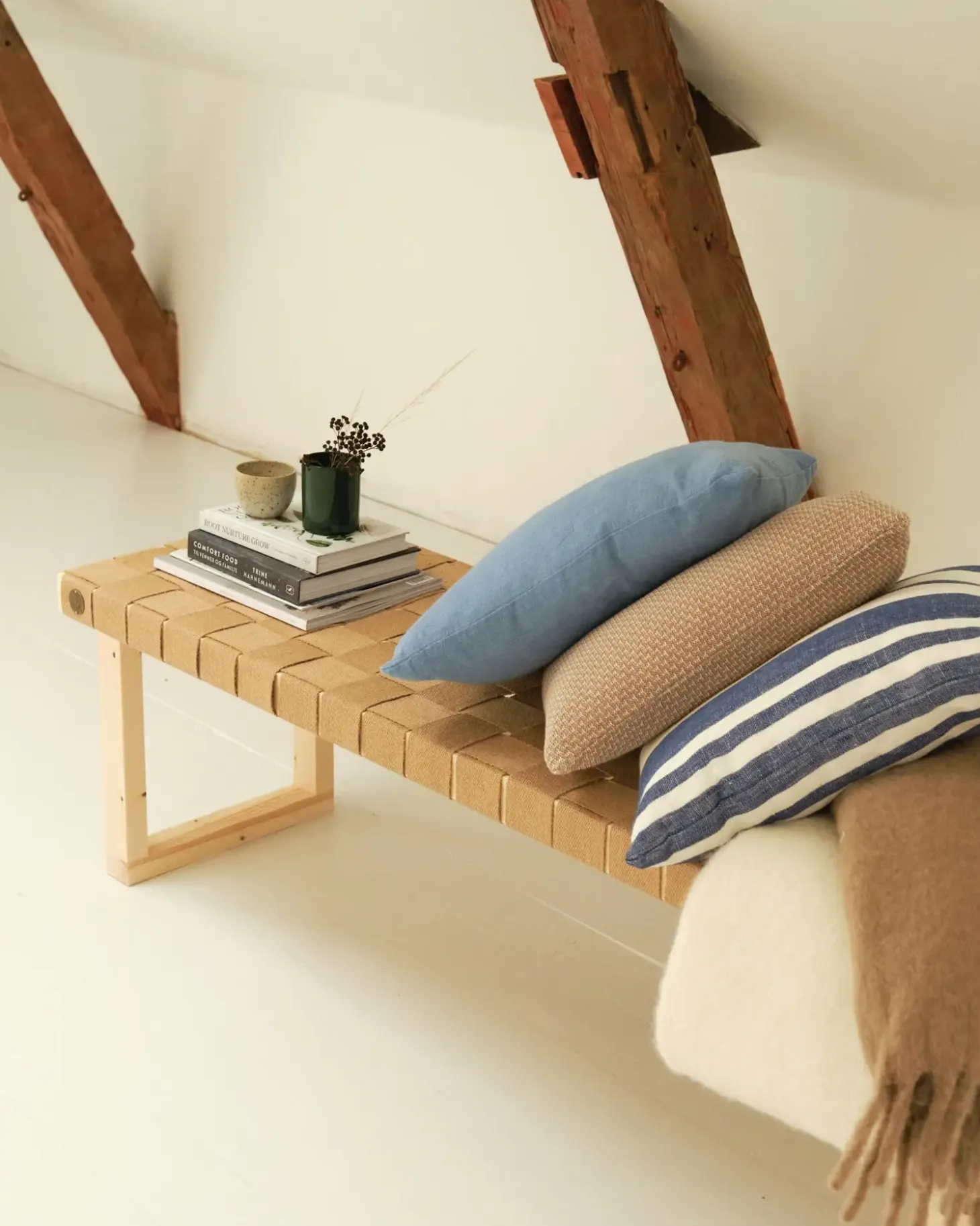 Wecycle Furniture - Bænk - Lille - Natur