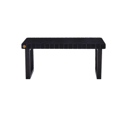 Wecycle Furniture - Bænk - Lille - Sort
