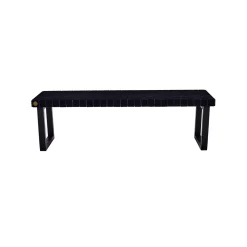 Wecycle Furniture - Bænk - Medium - Sort