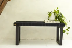 Wecycle Furniture - Bænk - Medium - Sort
