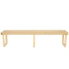 Wecycle Furniture - Bænk - Stor - Natur
