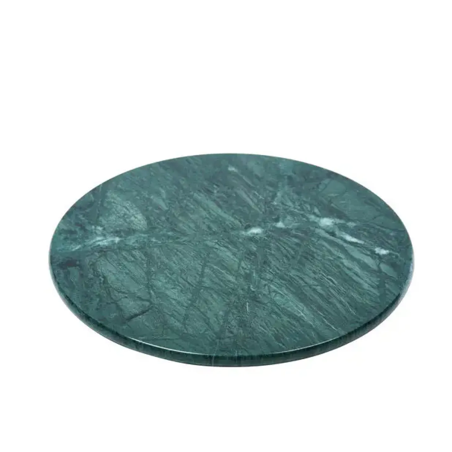WELLmark - Rund bakke i marmor - Grøn - Ø24 cm